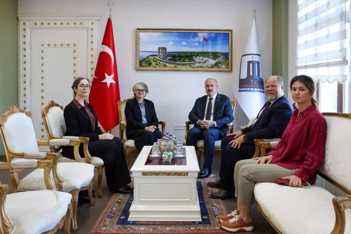 Yeni Avustralya Büyükelçisi Çanakkale\'de