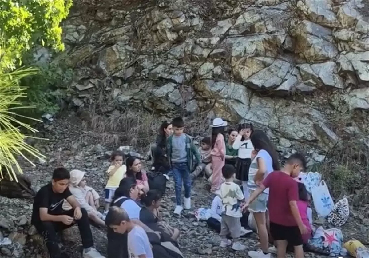 Fethiye\'de 65 Düzensiz Göçmen Yakalandı