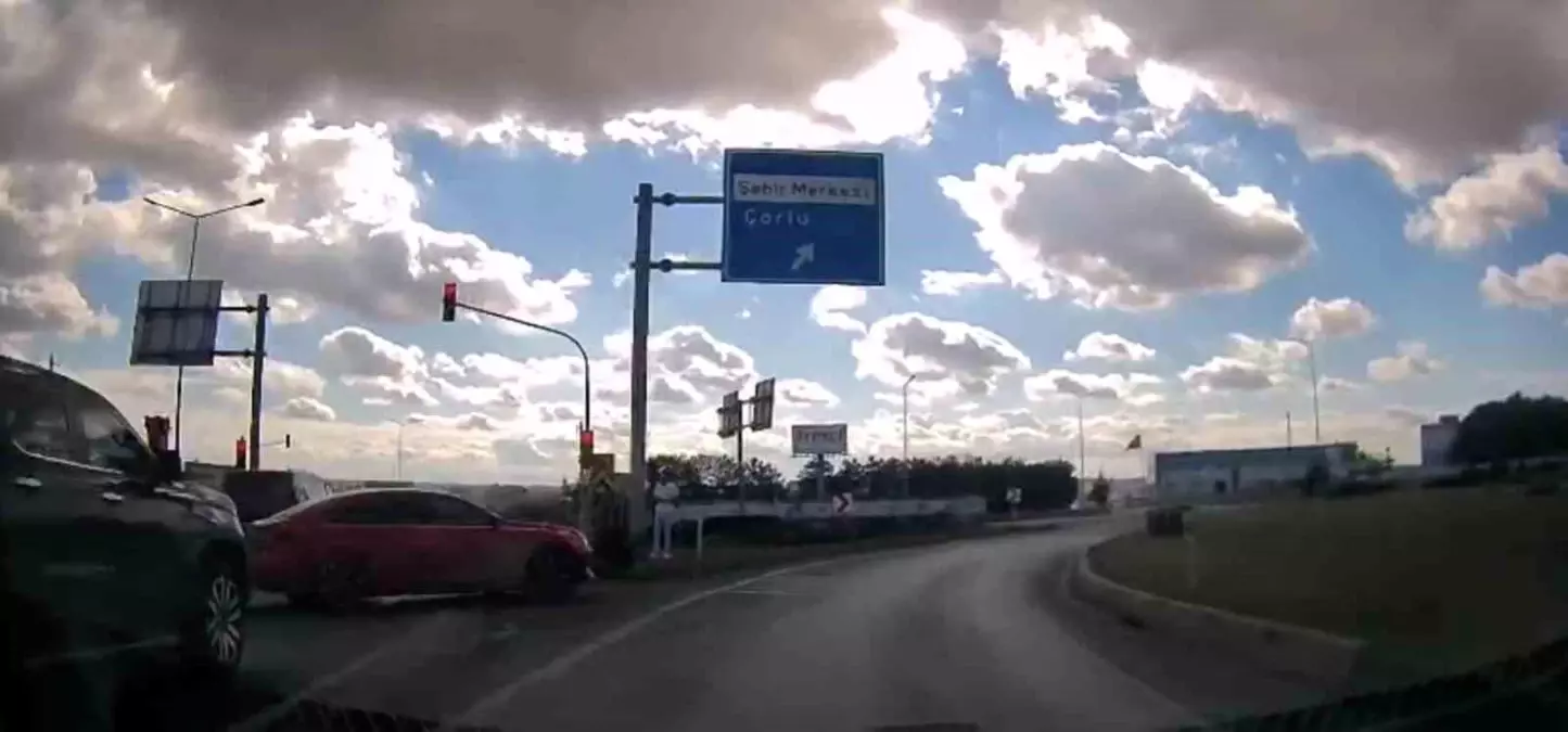 Çerkezköy\'de Hatalı Dönüş Trafik Tartışması