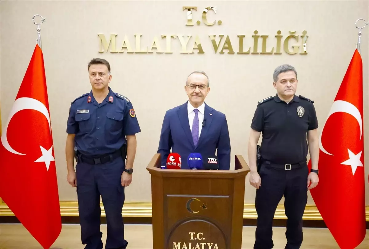 Malatya\'da Asayiş Olumsuzları Yüzde 14 Azaldı