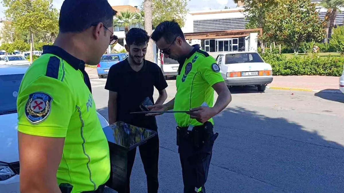 Manavgat\'ta Plakasız Araçlara Cezalar