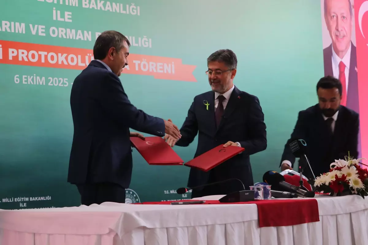 Eğitimde Tarım ve Orman İş Birliği