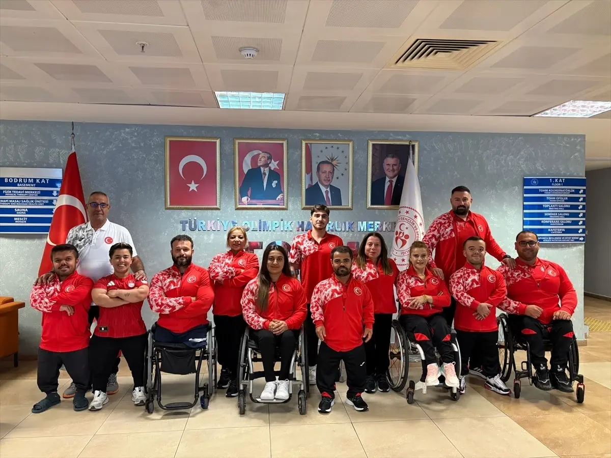 Milli Para Halterciler Mısır\'da