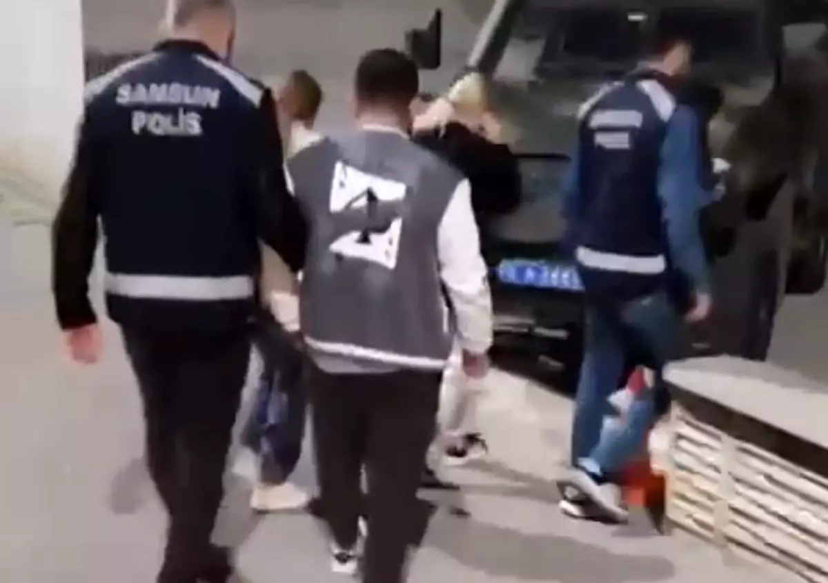 Samsun\'da Fuhuş Operasyonu: 5 Gözaltı