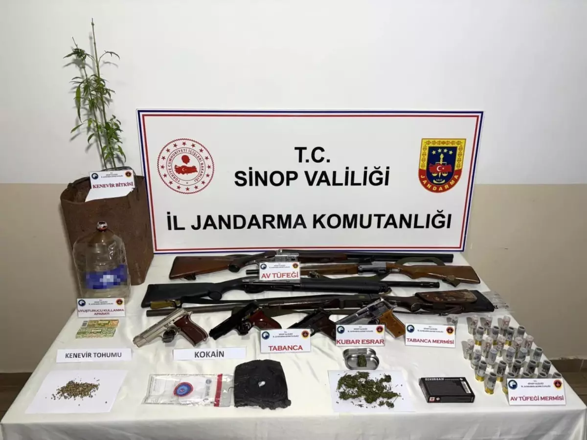 Erfelek\'te Uyuşturucu Operasyonu