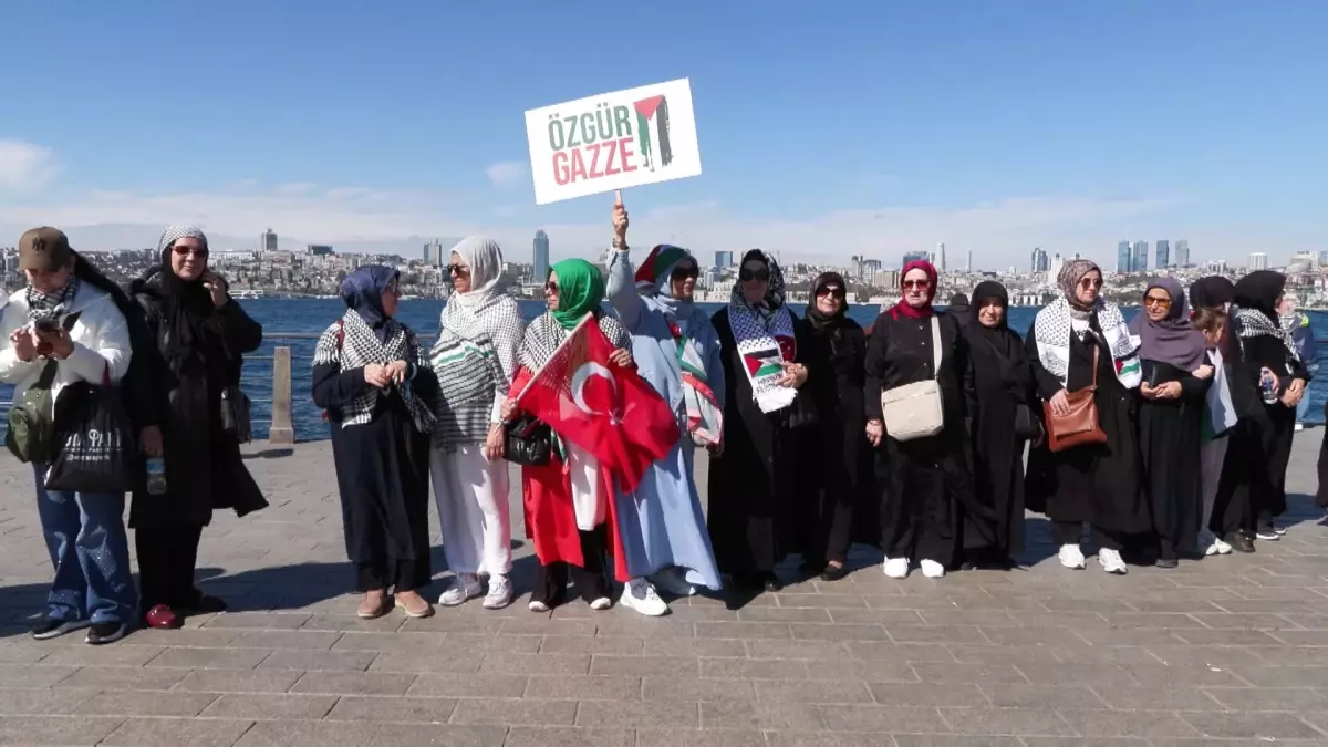 Gazze için Sessiz Çığlık Eylemi