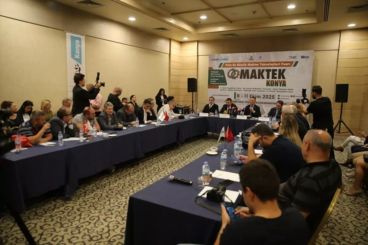 2025 MAKTEK Konya Fuarı Başlıyor