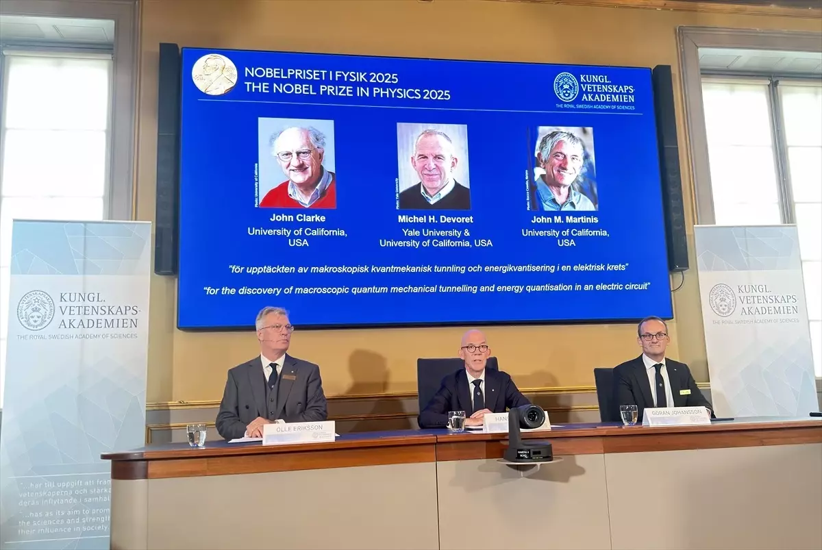 2025 Nobel Fizik Ödülü Sahipleri Belirlendi