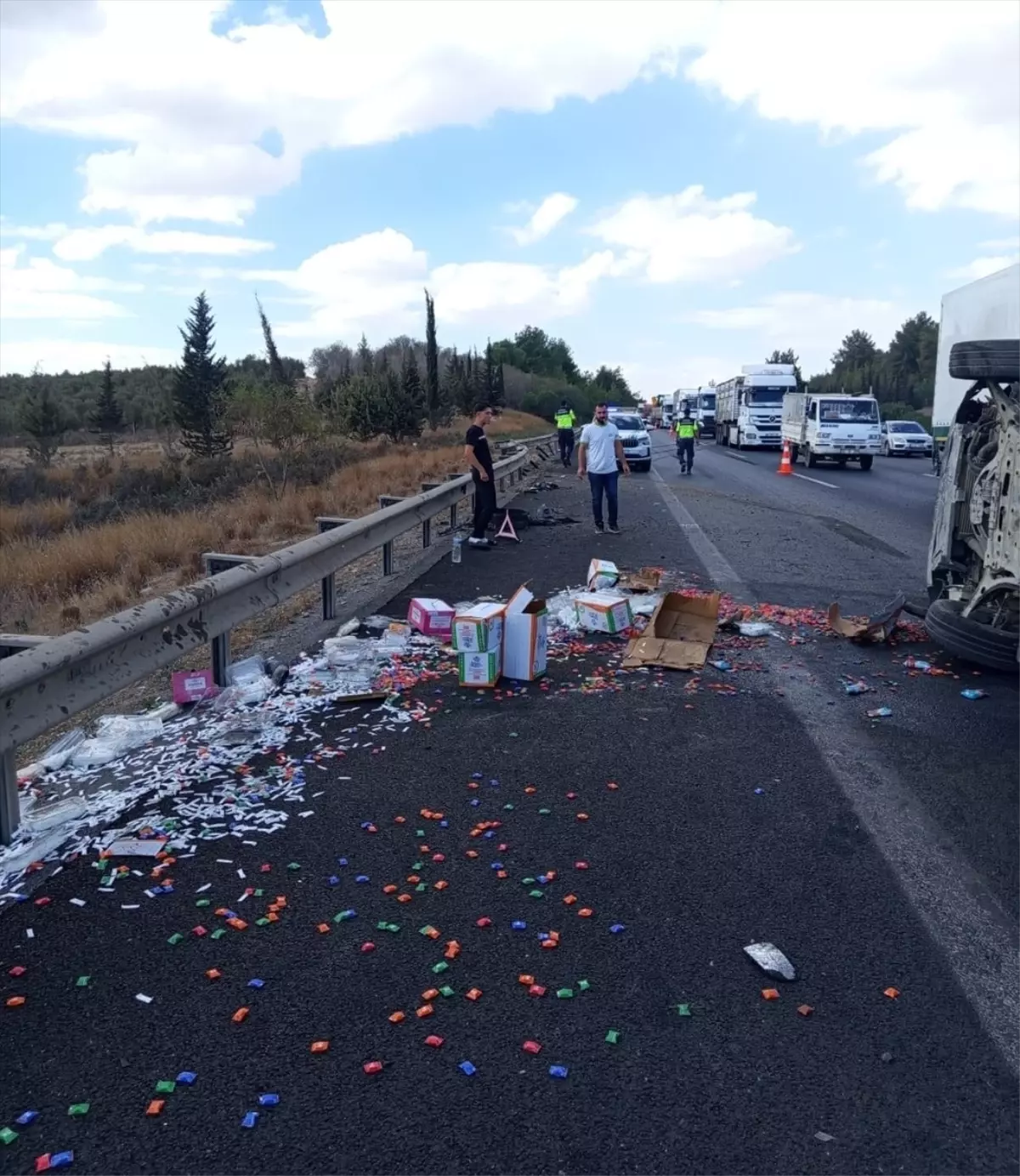 Adana\'da Panelvan Devrildi, Trafik Aksadı