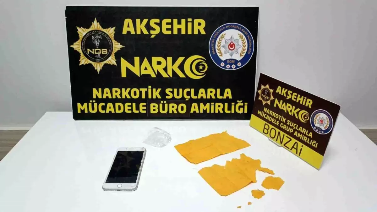 Akşehir\'de Uyuşturucu Operasyonu: 2 Tutuklama