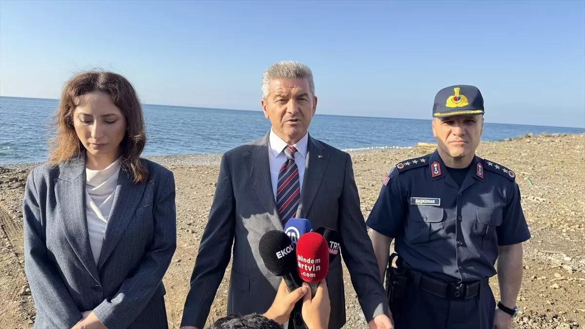 Hopa Açıklarında İnsansız Deniz Aracı Bulundu