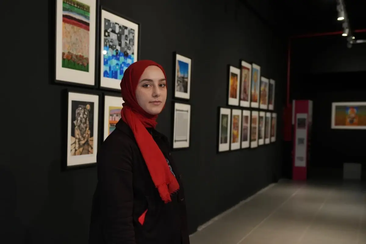 Filistin Sanatçıları \'Hala Yaşıyorum\' Sergisiyle İstanbul\'da
