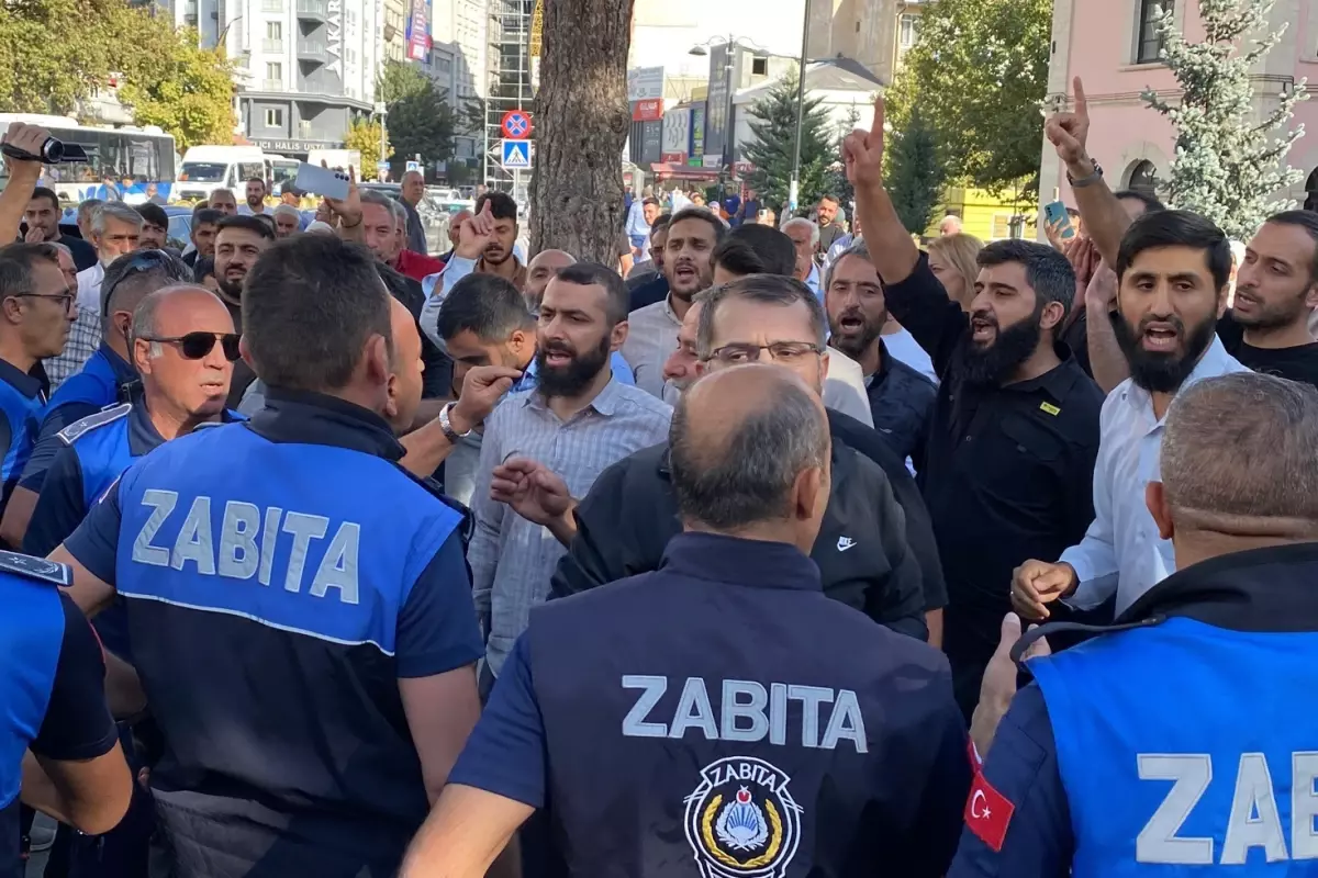 Elazığ\'da izinsiz yürüyüş gerginliği