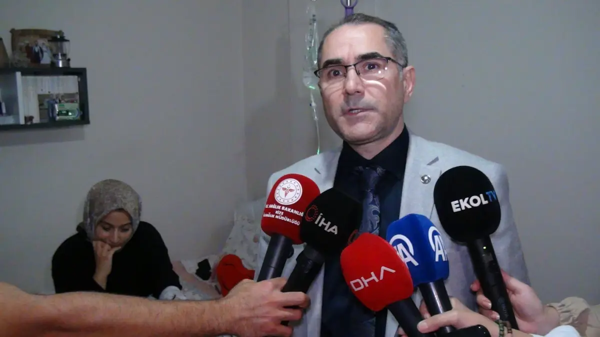 Rize\'de Evde Hemodiyaliz Uygulamasıyla Tedavi Gören Genç, Çalışma Hayatına Devam Ediyor