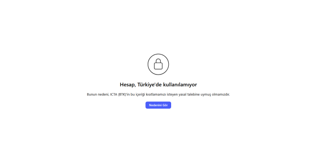 Fenomen Mükremin Gezgin'in hesabına erişim engeli