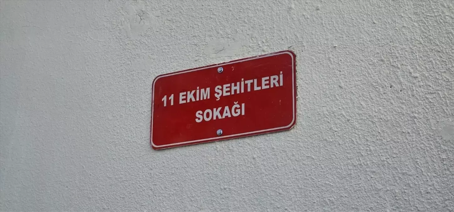Nusaybin\'de Hamam Sokak, 11 Ekim Şehitleri Sokağı Olarak Değiştirildi