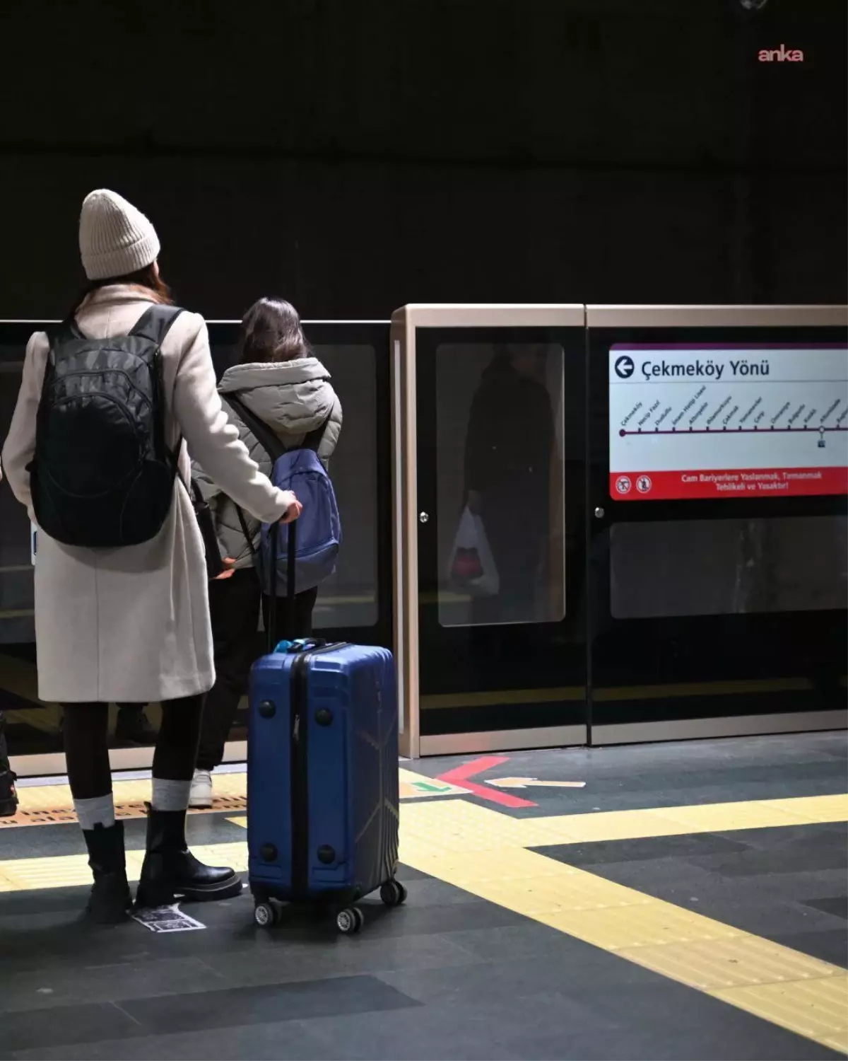 Metroya valizle binenlerden ilave ücret alınacak