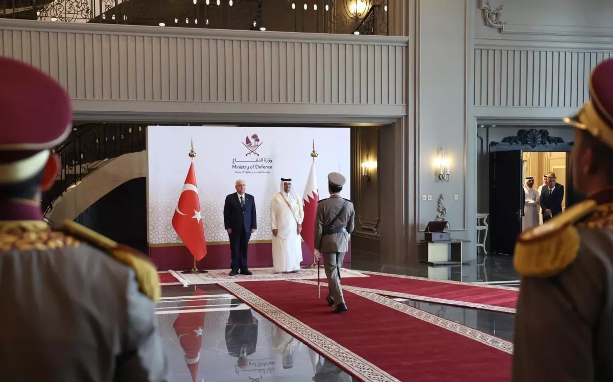 Bakan Güler Katar\'da Görüştü
