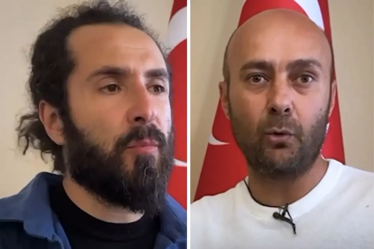 Türk aktivistler İsrail\'in zulmünü anlattı: İki tane iri yarı polis kollarıma girerek...
