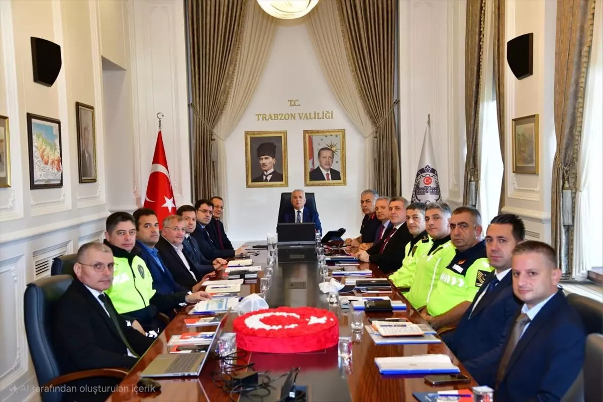 Trafik Güvenliği Toplantısı Trabzon\'da