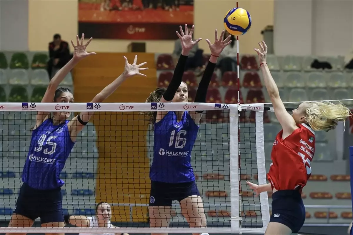 Bahçelievler Belediyespor Kupa Voley\'de Galip