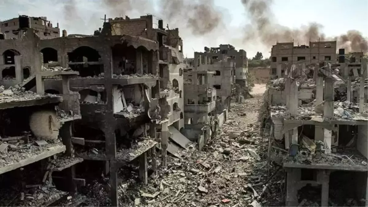 İsrail saldırıları Gazze\'yi neredeyse yok etti!