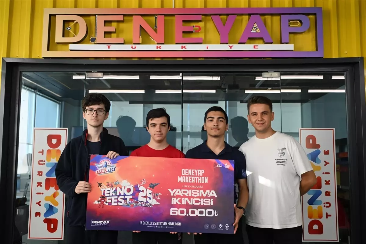 Edirneli Öğrenciler TEKNOFEST\'te İkinci Oldu