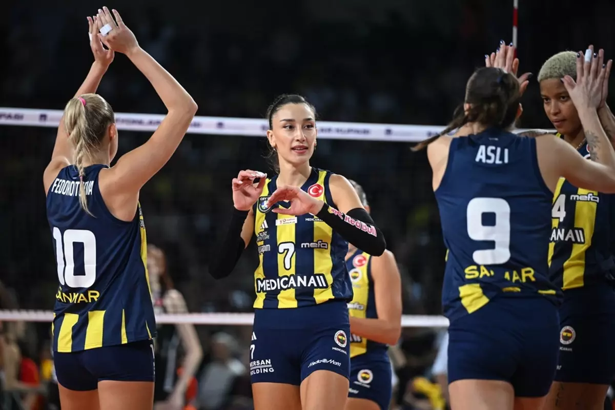 Fenerbahçe Medicana, Şampiyonlar Kupası\'nda şampiyon oldu