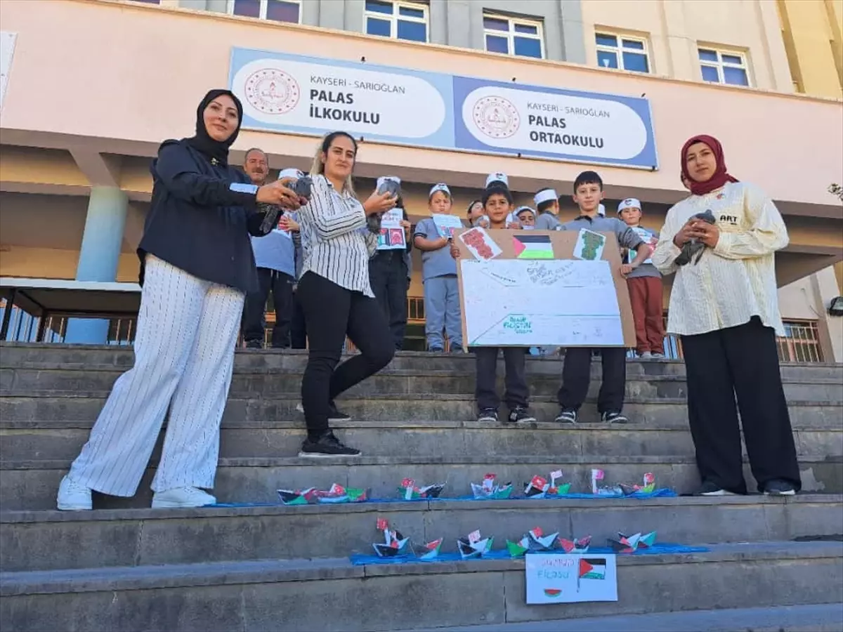 Kayseri\'de Filistin Farkındalık Etkinlikleri