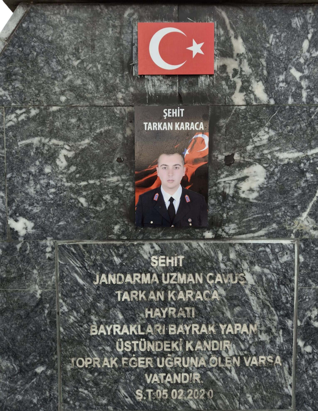 Şehidin hatırası ikinci kez hedef alındı