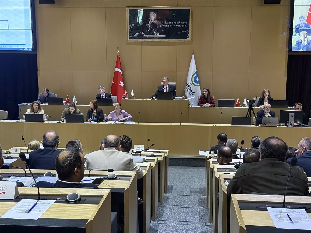 Tekirdağ Meclisi Ekim Toplantısını Gerçekleştirdi