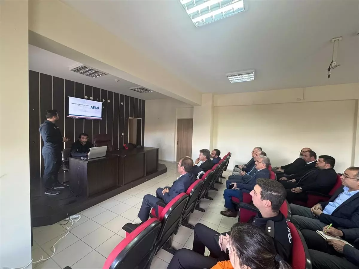 Sivas\'ta Afet Eğitimi Gerçekleştirildi
