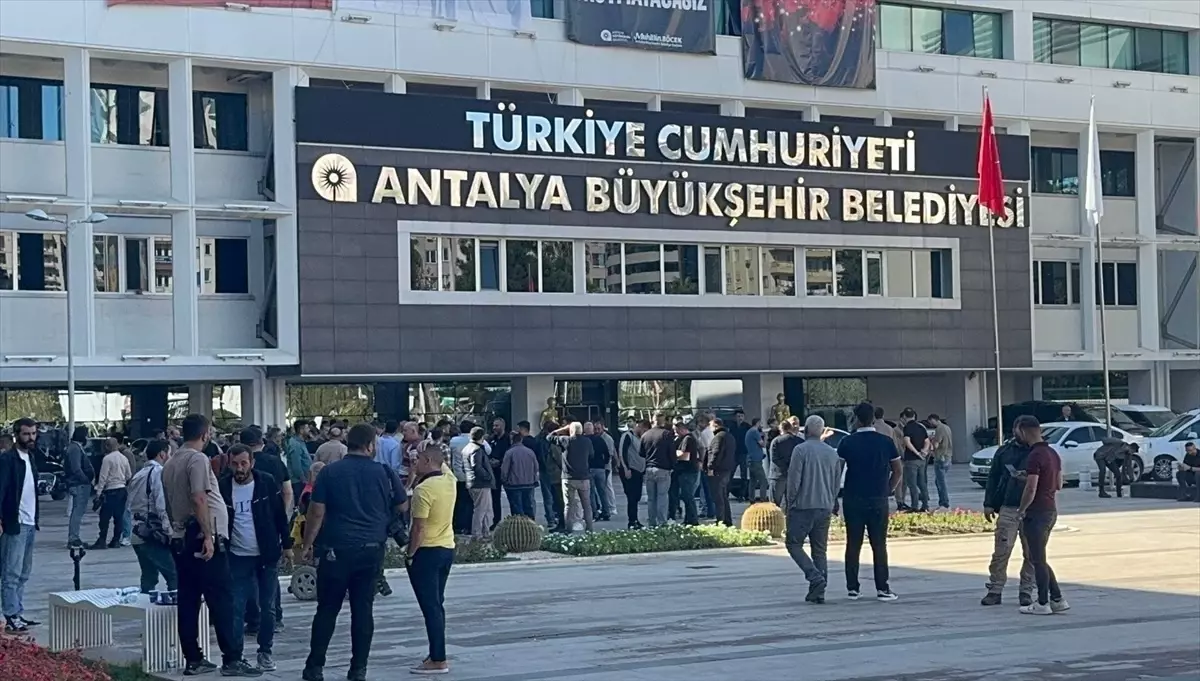 Hafriyat Şoförlerinden Protesto