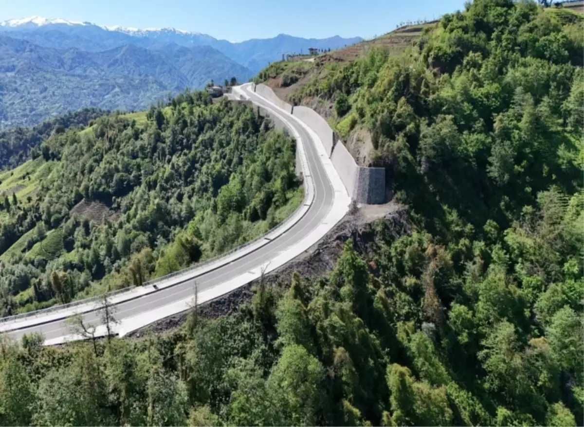 Rize\'de Isırlık Yolu yarın hizmete açılacak