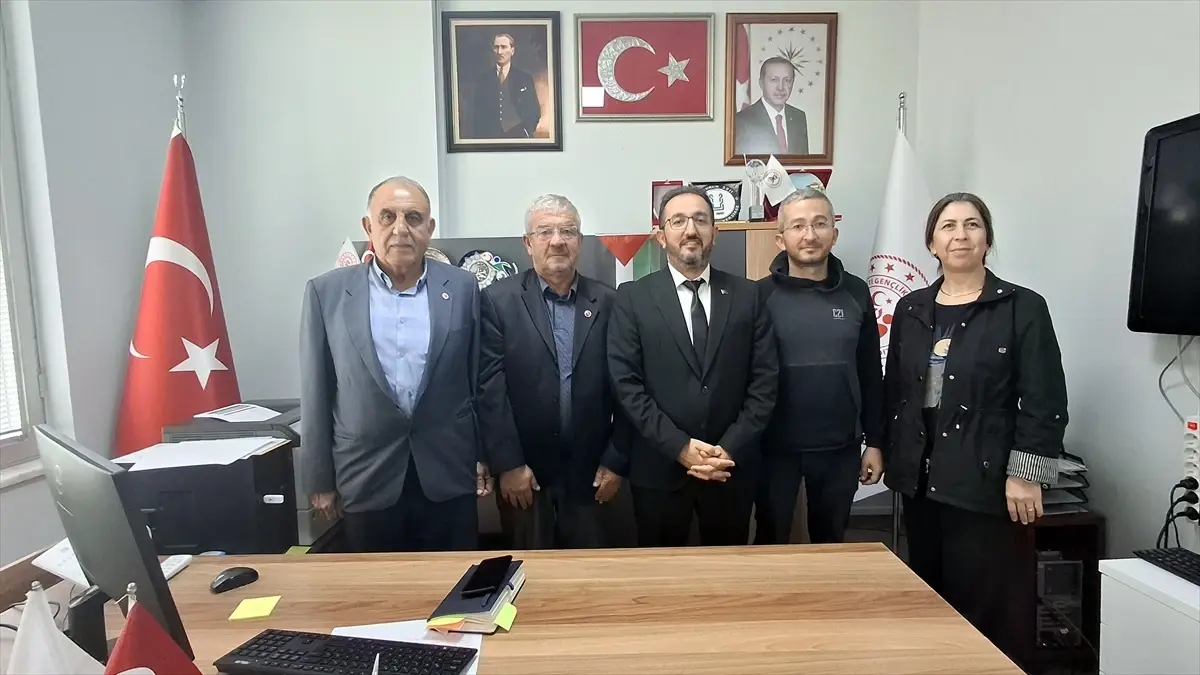 Beypazarı\'nda Muhtarlardan Ziyaret