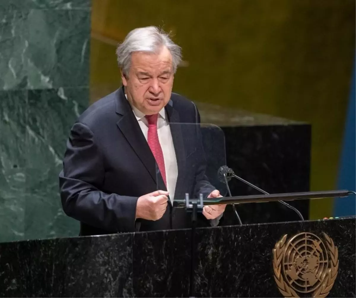 Guterres\'ten Gazze\'de Ateşkes Açıklaması