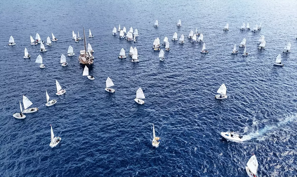 Bodrum\'da Uluslararası Optimist Yarışları Başladı