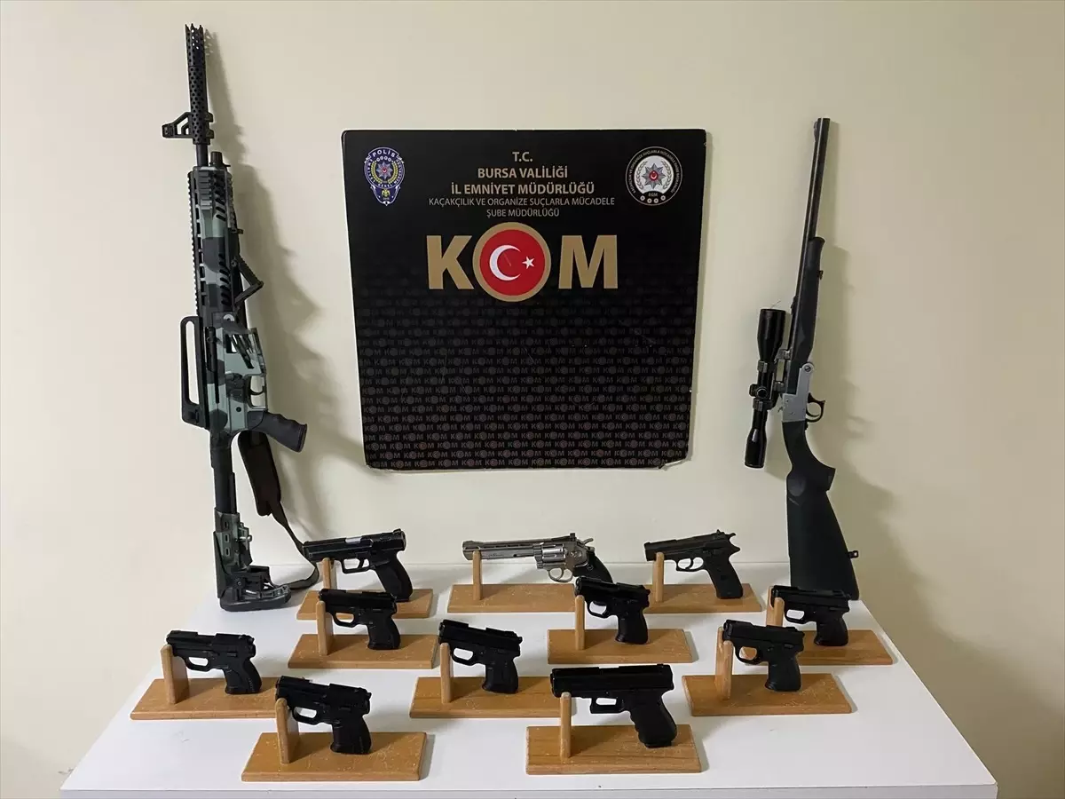 Gemlik\'te Yasa Dışı Silah Ticareti Operasyonu
