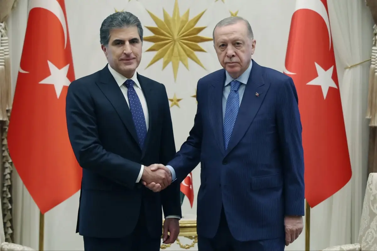 Cumhurbaşkanı Erdoğan, Irak Kürt Bölgesel Yönetimi Başkanı Barzani\'yi kabul etti