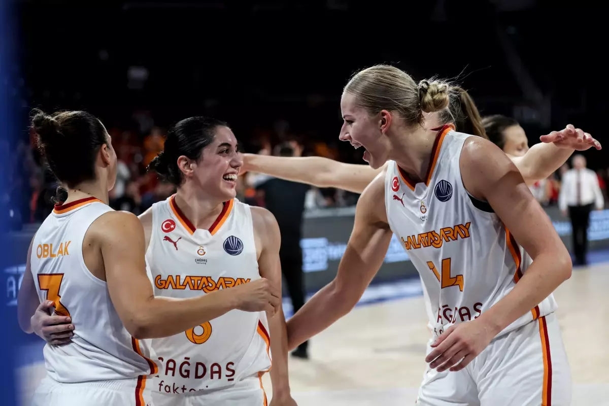 Galatasaray Kadın Basketbol Takımı Euroleague\'de Kazandı
