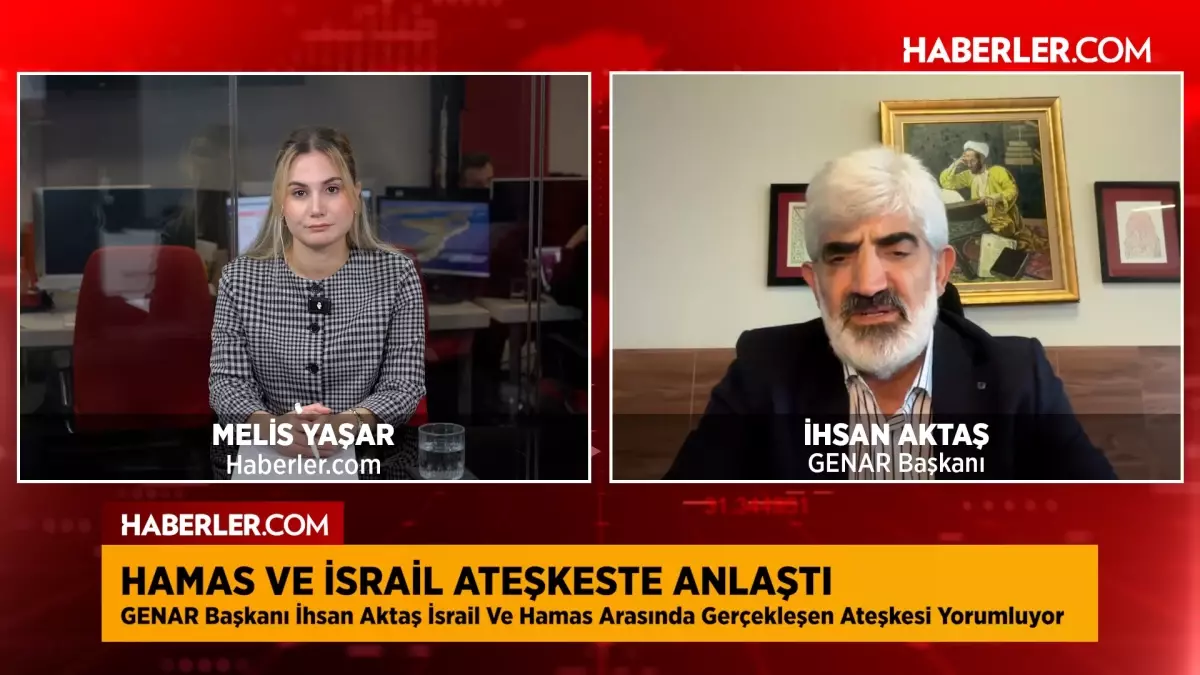 GENAR Başkanı Aktaş: İsrail işgalciliğinden vazgeçmedikçe Orta Doğu\'ya barış gelmez
