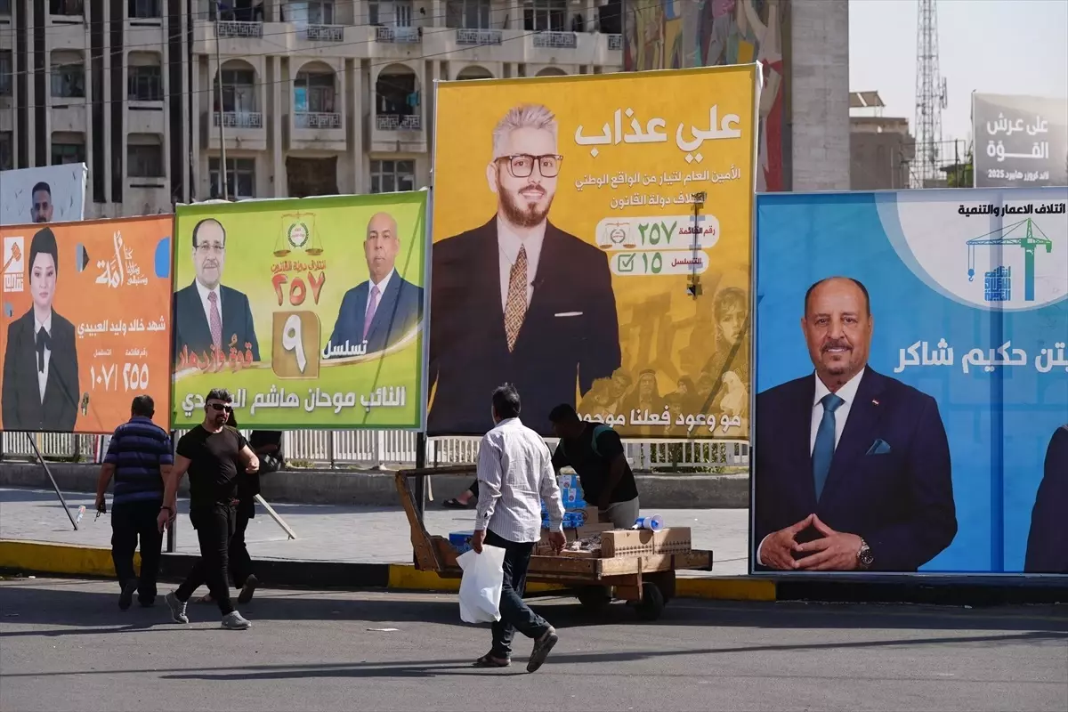 Irak\'ta Seçim Rekabeti Sokaklara Taşındı