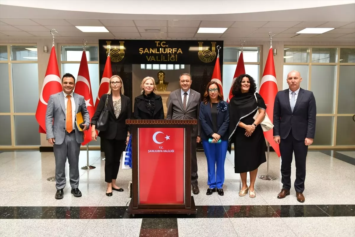 İsveç Büyükelçisi Şanlıurfa\'yı Ziyaret Etti