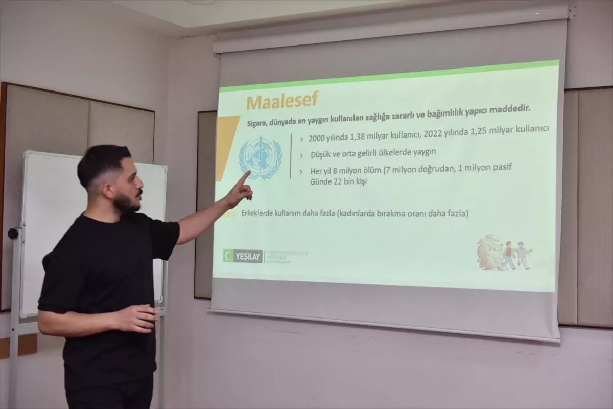 Kepez Belediyesi\'ne Tütün Bağımlılığı Eğitimi