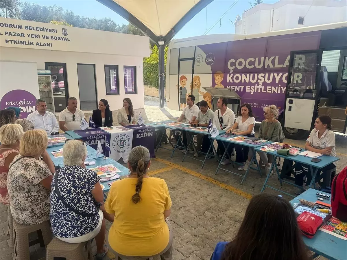 Muğla\'da Kadınlar için Gezici Destek Otobüsü