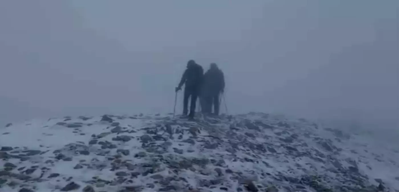 Uludağ Zirvesi Karla Kaplandı