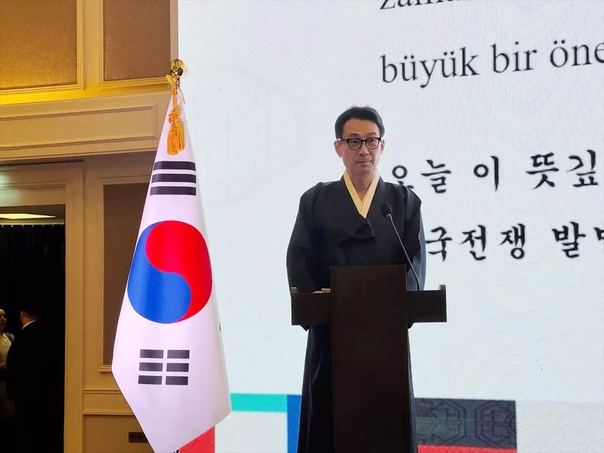 İstanbul\'da Kore Ulusal Gün resepsiyonu verildi