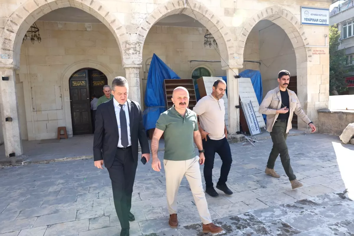 Yenipınar Camisi Restorasyonu Başladı