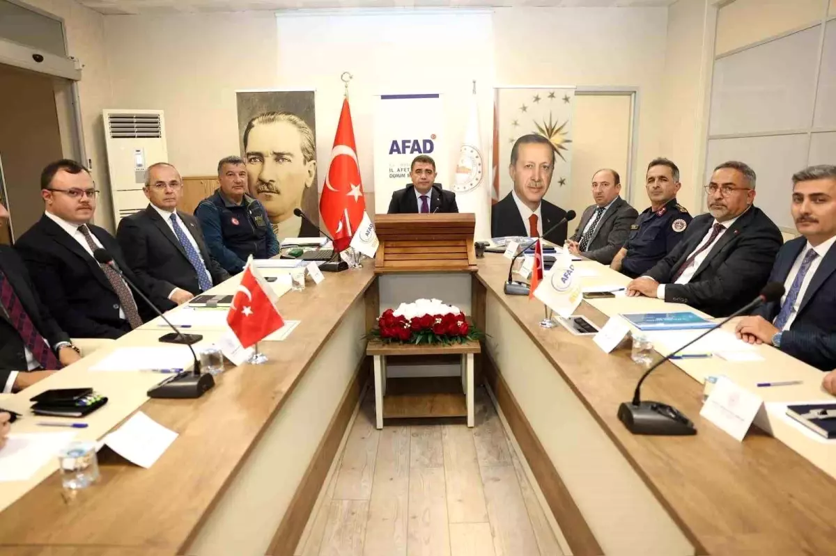 Düzce\'de Afet Riski Azaltma Toplantısı