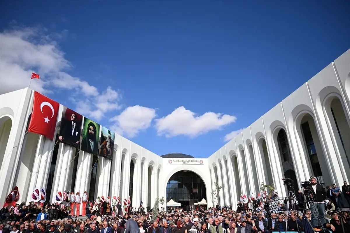 Bakan Tekin, Hacıbektaş Horasan Erenleri Dergahı Cemevi Külliyesi\'nin açılışında konuştu Açıklaması